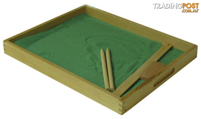 Sand Tracing Tray - Large with clear base and tools - ALA43000