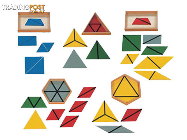 Constructive Triangles (Set Of 5  Boxes) - SE037