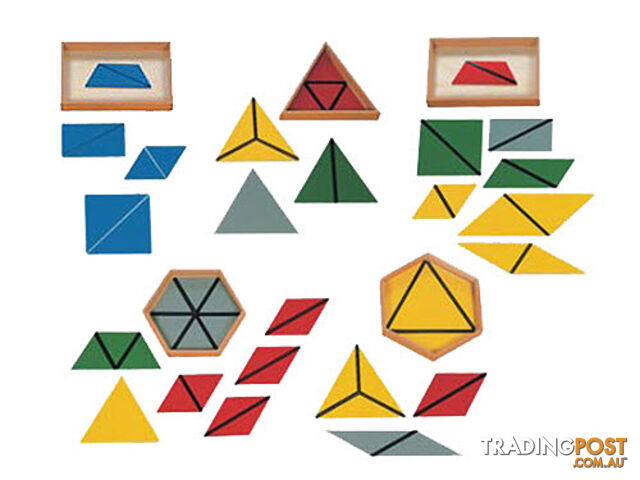 Constructive Triangles (Set Of 5  Boxes) - SE037