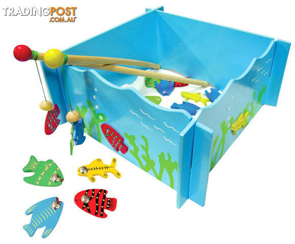 Fishing Game Magnetic Box With 4 Rod - ETL6305