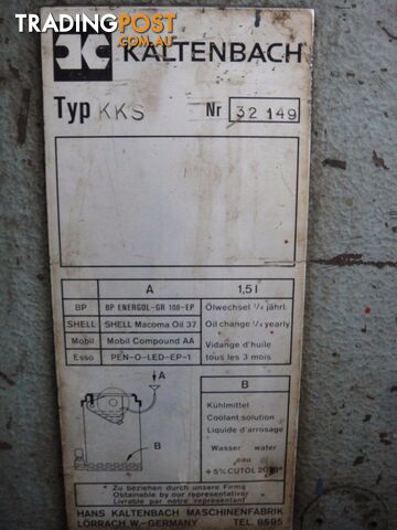 Kaltenbach Saw - photo 4 of 4