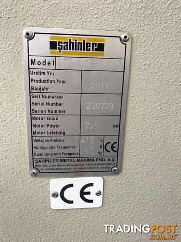 Sahinler Roll Former Metalworking Plate Roller - photo 5 of 5