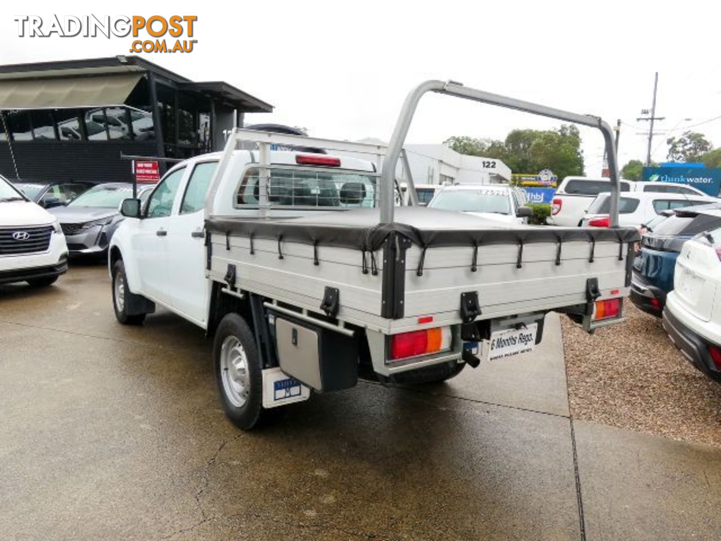 2020 ISUZU D MAX-SX-DUAL-CAB-MY19  CAB CHASSIS