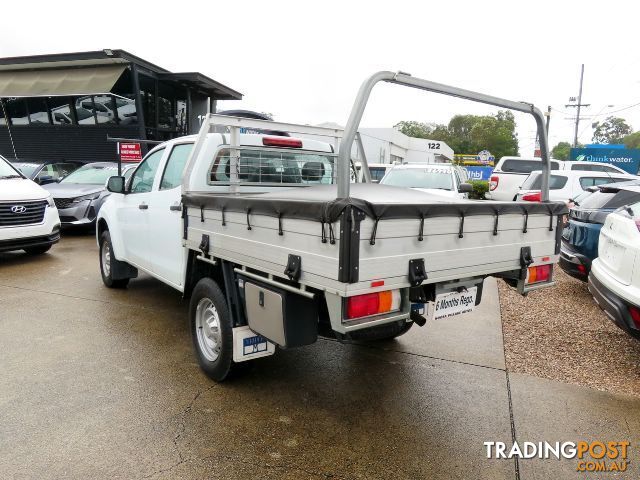 2020 ISUZU D MAX-SX-DUAL-CAB-MY19  CAB CHASSIS