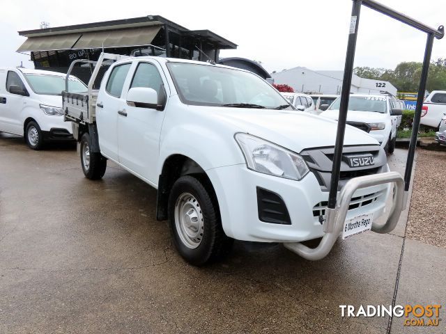 2020 ISUZU D MAX-SX-DUAL-CAB-MY19  CAB CHASSIS