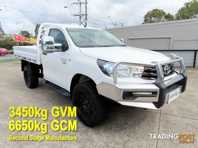 2019 TOYOTA HILUX SR-SINGLE-CAB-GUN126R  CAB CHASSIS