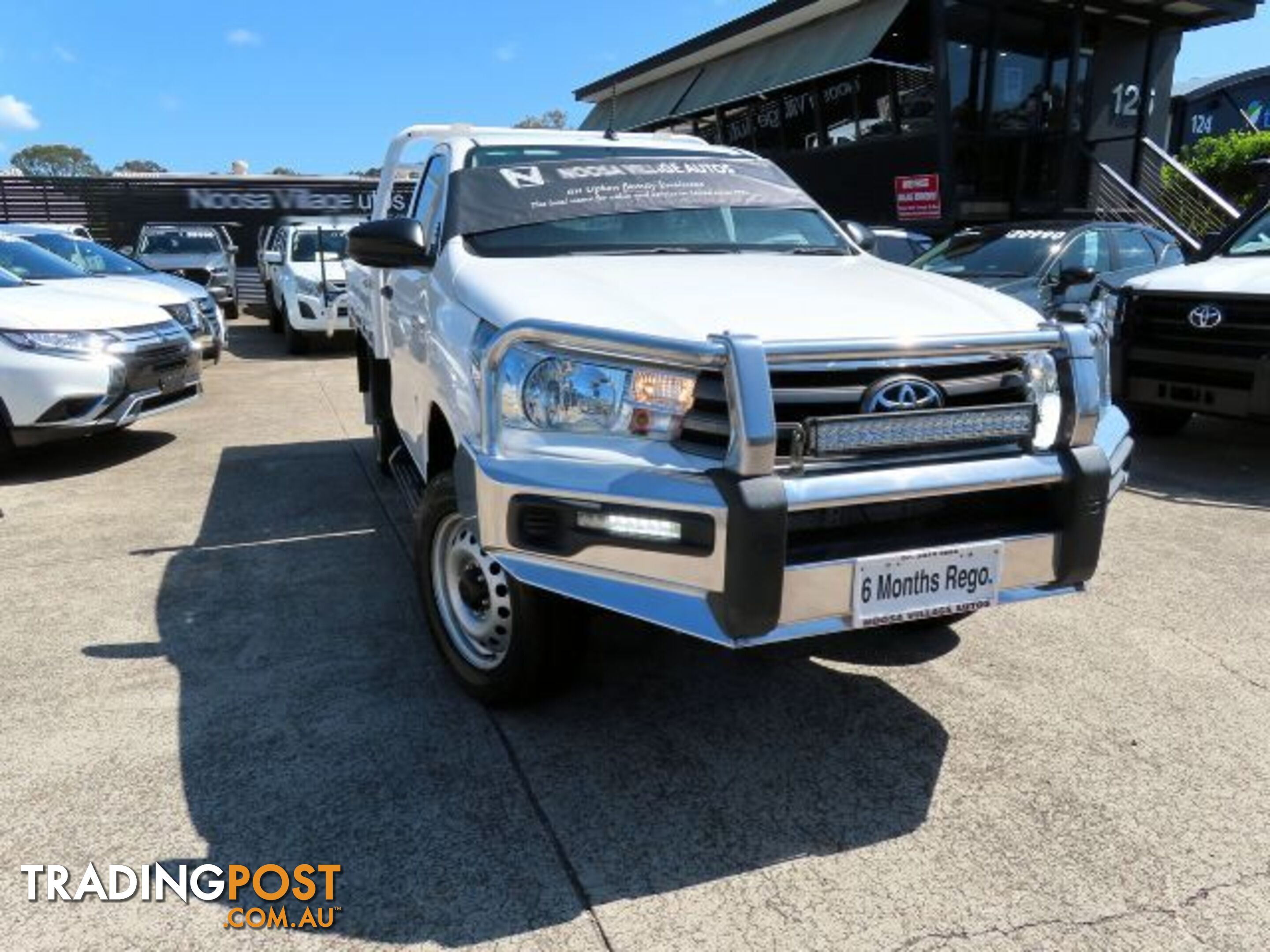 2018 TOYOTA HILUX SR-SINGLE-CAB-GUN126R  CAB CHASSIS