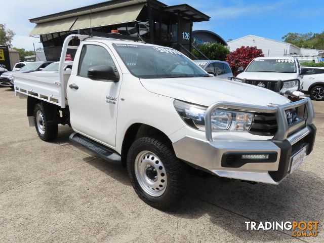 2018 TOYOTA HILUX SR-SINGLE-CAB-GUN126R  CAB CHASSIS