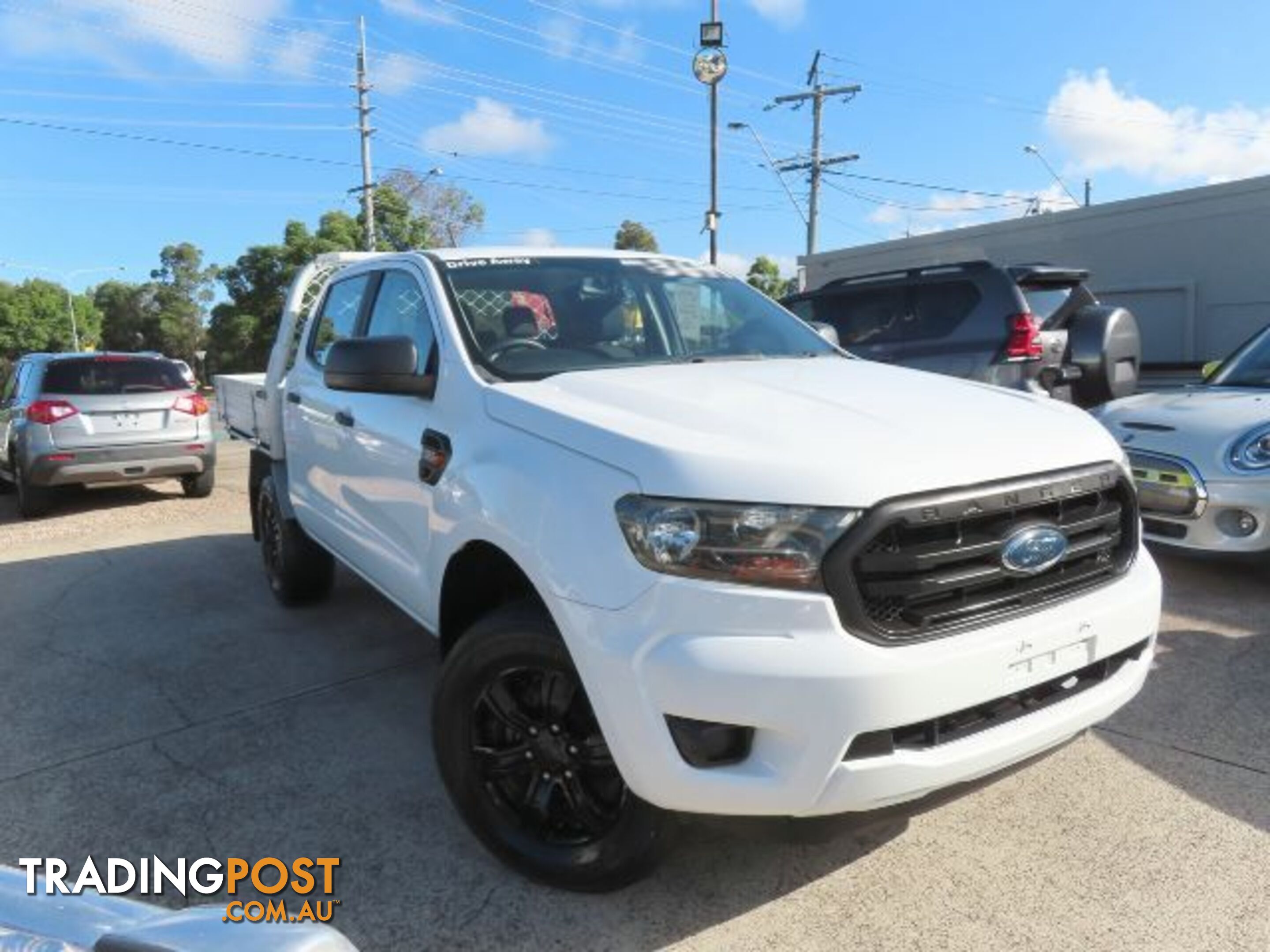 2018 FORD RANGER XL-DUAL-CAB-PX-MKII-MY18  CAB CHASSIS