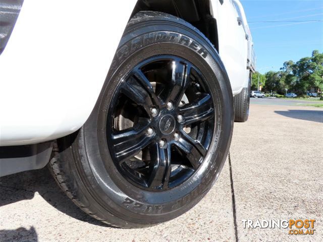 2018 FORD RANGER XL-DUAL-CAB-PX-MKII-MY18  CAB CHASSIS