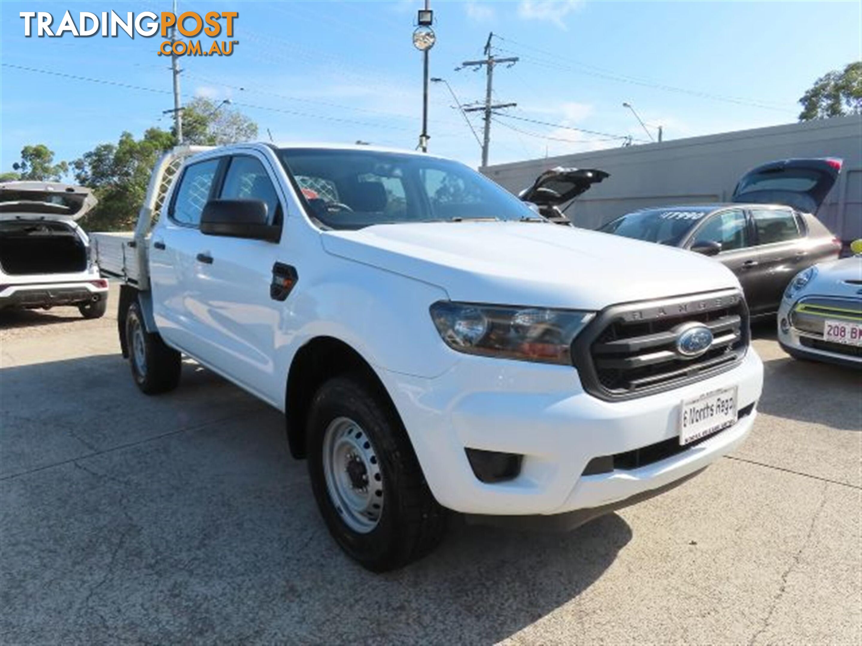 2018 FORD RANGER XL-DUAL-CAB-PX-MKII-MY18  CAB CHASSIS