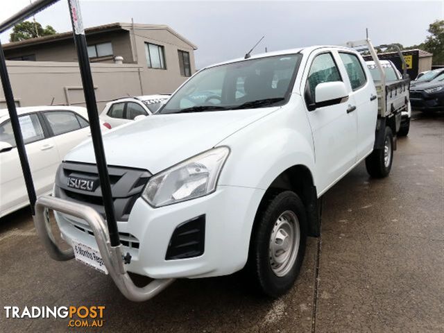 2020 ISUZU D MAX-SX-DUAL-CAB-MY19  CAB CHASSIS