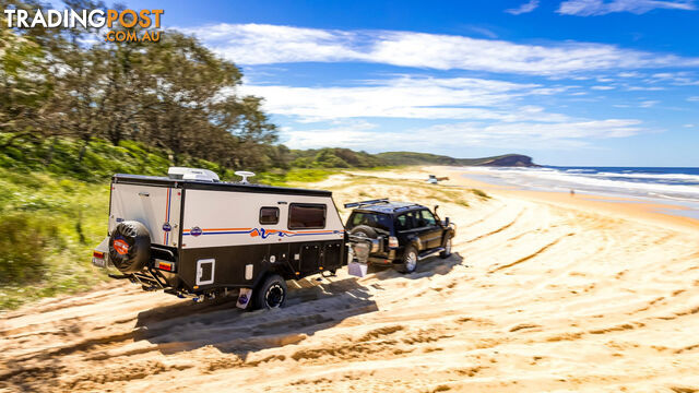 SCOUT-14+2 OFF-ROAD HYBRID CARAVAN | THE PERFECT HYBRID TO TAKE THE FAMILY OFF-ROAD AND OFF-THE-GRID