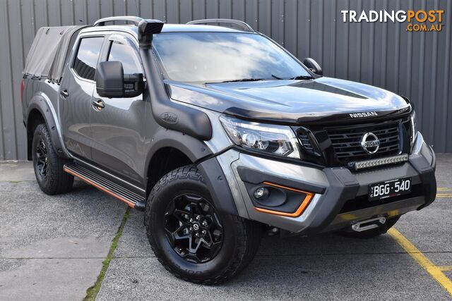 2019 NISSAN NAVARA N-TREK Warrior D23 Series 4 UTILITY