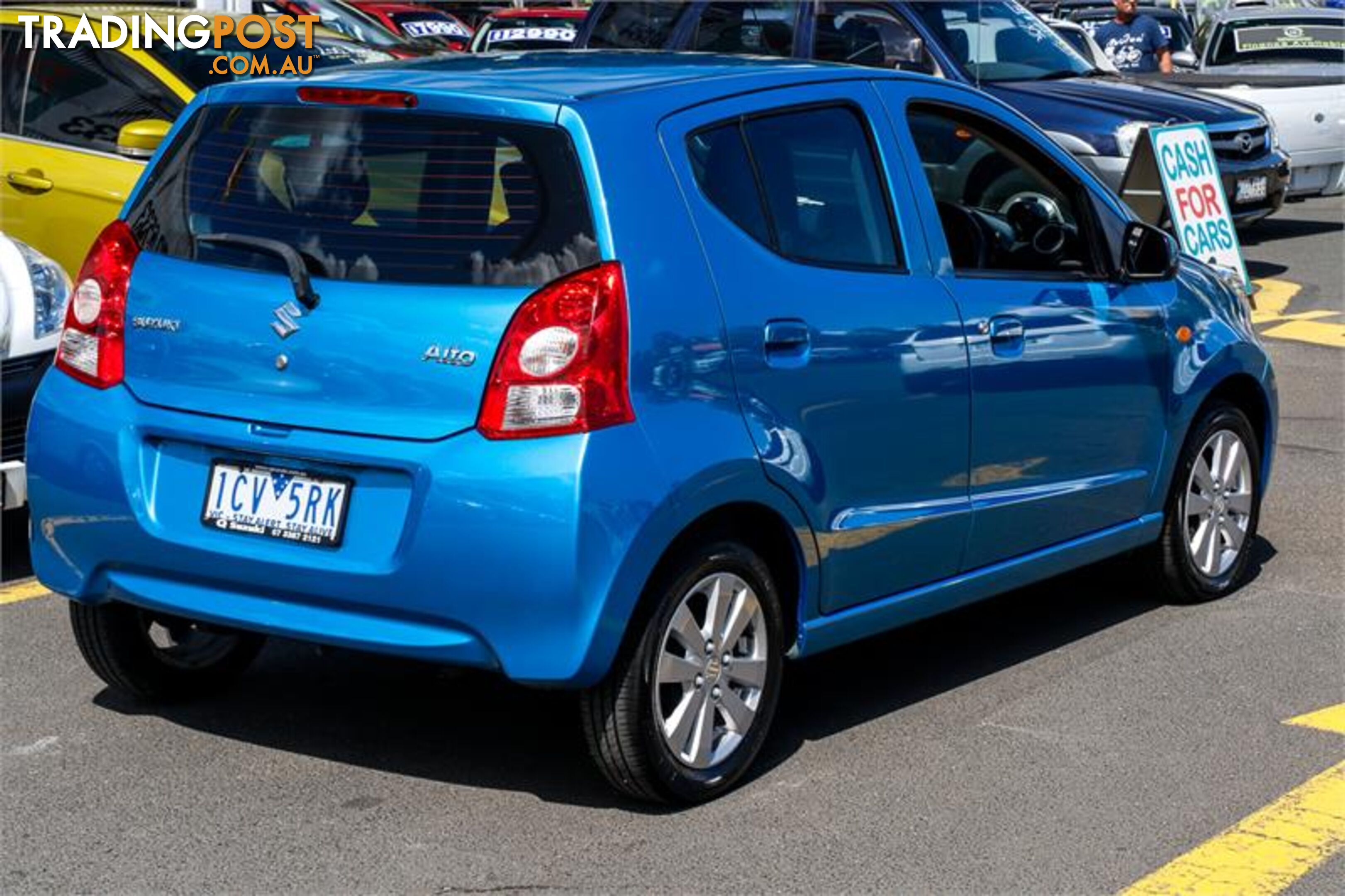 2013 SUZUKI ALTO GLX GF MY12 5D HATCHBACK