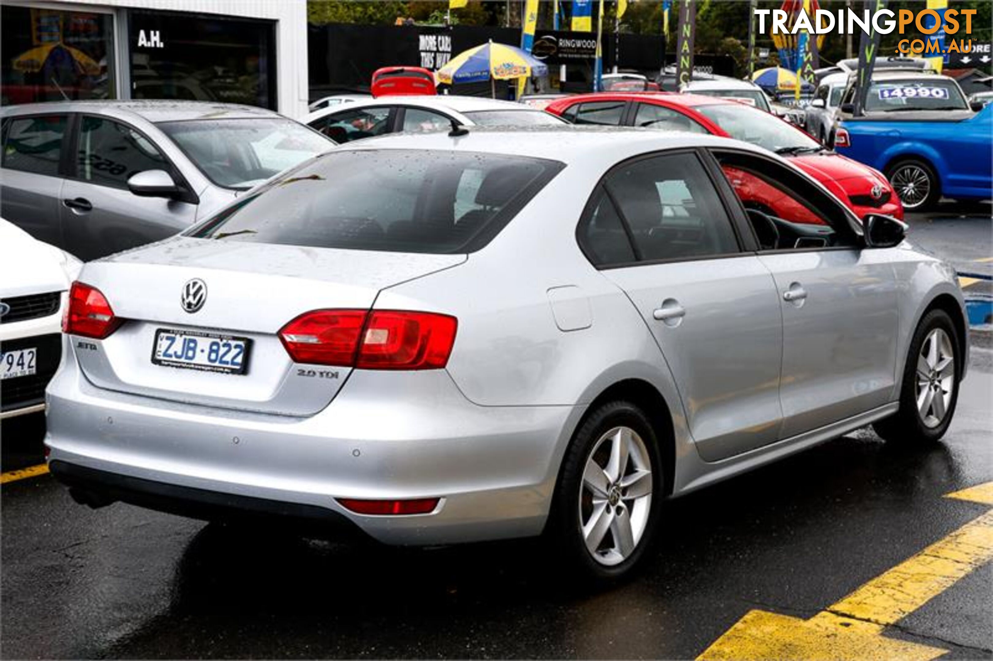 2012 VOLKSWAGEN JETTA 103 TDI COMFORTLINE 1KM MY12 4D SEDAN