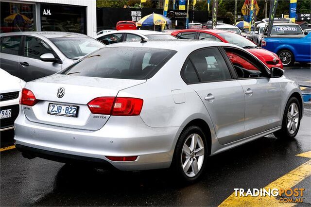 2012 VOLKSWAGEN JETTA 103 TDI COMFORTLINE 1KM MY12 4D SEDAN