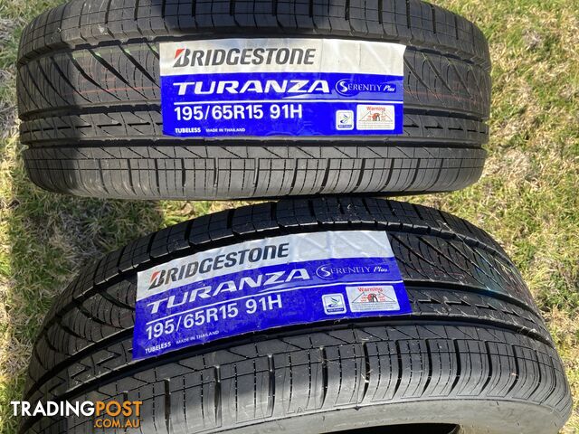 Bridgestone Tyres Brand New Turanza 195/65R15 91H