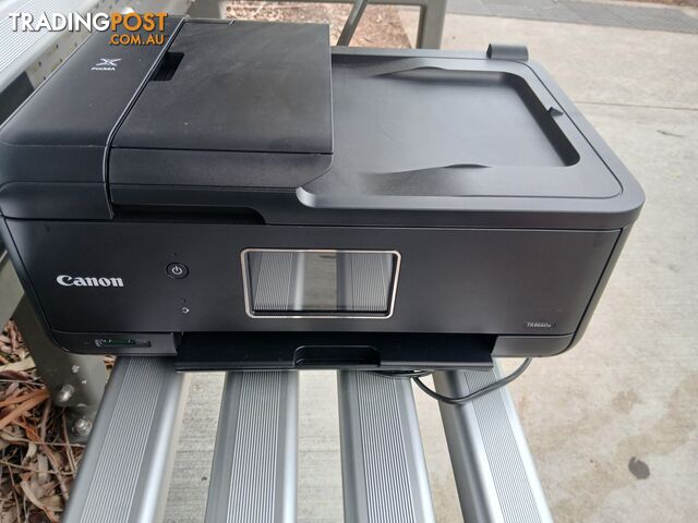 Canon PIXMA TR8660a printer with ink