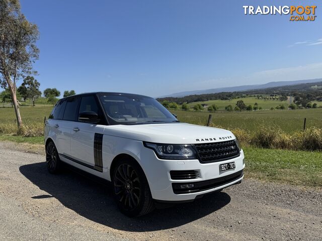 2016 Land Rover Range Rover Autobiography SUV Automatic