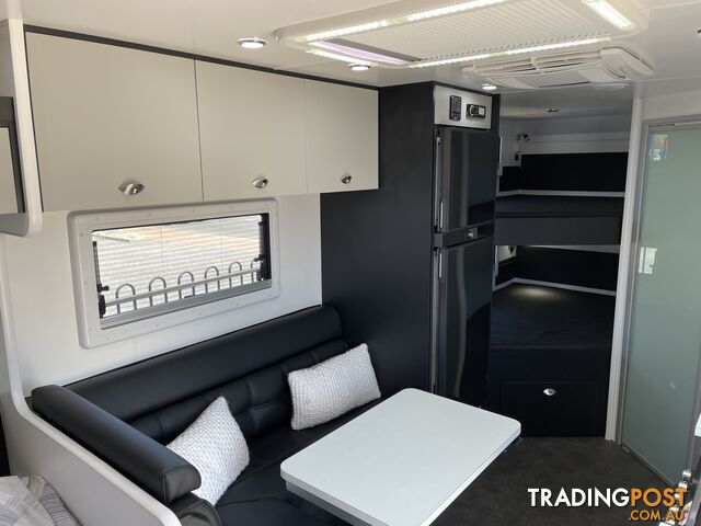 On The Move Caravans Traxx Series 3 Off Road Family Wide Bunk