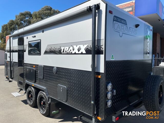 On The Move Caravans Traxx Series 3 Off Road Family Straight Bunk 19'