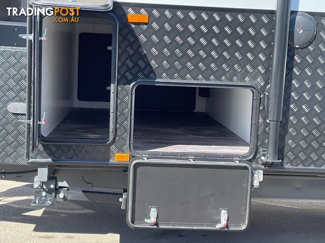 On The Move Caravans Traxx Series 3 Off Road Family Straight Bunk 19'