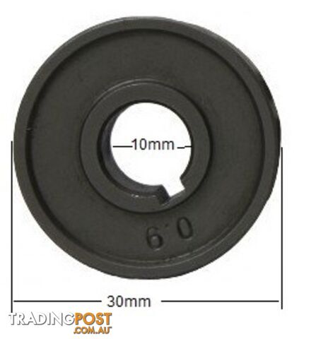 Feedroller 30mm OD 10mm ID Unimig FR3010
