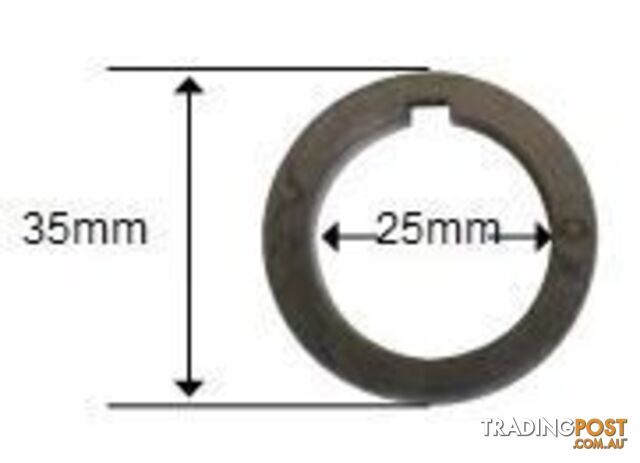 1.0-1.2mm Gasless Drive Roll Knurled 1.0-1.2F35-25