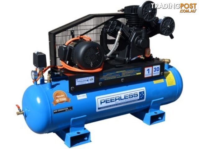 Industrial 3 Phase PHP30 Air Compressor 620 LPM 5.5HP Electric Motor 00070