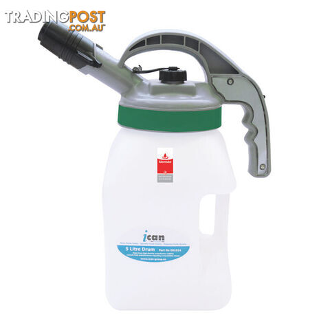 5L Container with 25mm Pour Lid Kit iCan Alemlube 001014-25