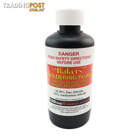 Bakers Soldering Flux Fluid 250ml 00173