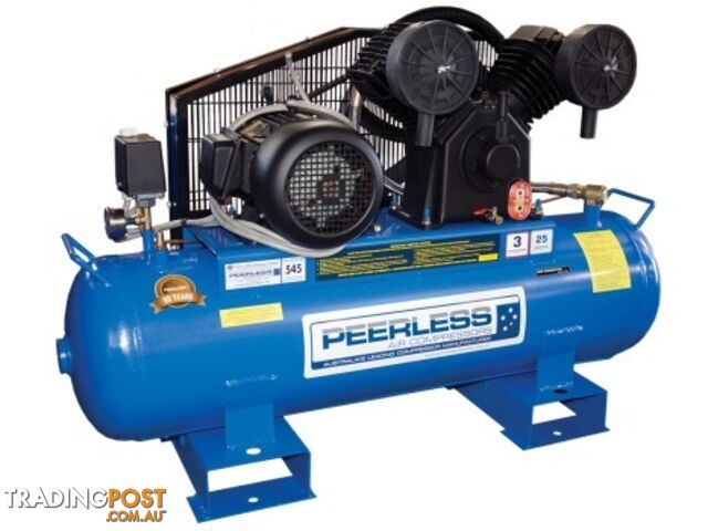Industrial 3 Phase PV25 Air Compressor With 4KW / 5.5HP Electric Motor 00555