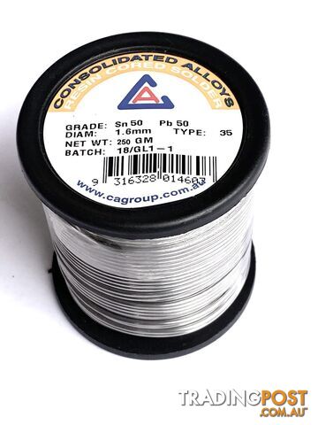 Resin Cored Wire Sn 50 Pb 50 1.6mm 250g 01460