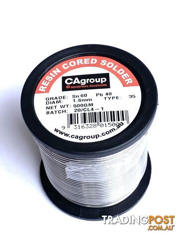 Resin Cored Wire 1.6mm Sn 60 Pb 40 500g 01500