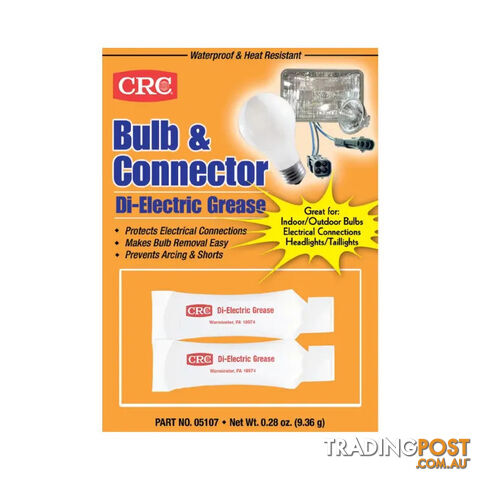 CRC Bulb & Connector Dielectric Grease 0.28 Wt Oz (8.0g) 05107