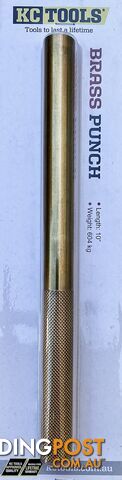 10" Brass Punch KC Tools 07028