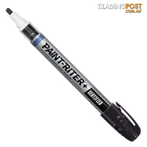 Paint-Riter Plus Liquid Paint Marker Black 3mm Mark Size 096883 Each