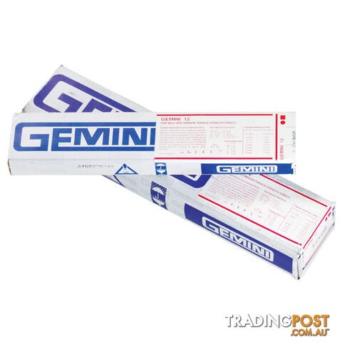 Electrodes 12 x 4.0mm x 5 Kg Gemini 100014