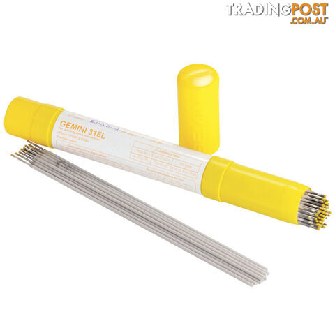 Electrodes Stainless Steel 316L 2.6mm 6 Sticks Handy Pack Gemini 100023H