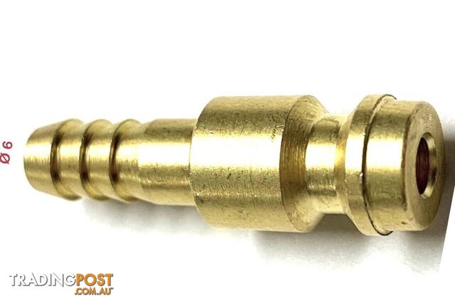Male Quick Release Connector 6mm Tail Unimig 10016392 - photo 2 of 2