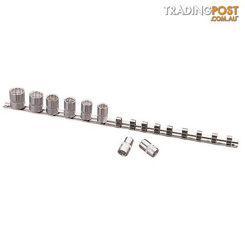 Kincrome Socket Rail 3/8" Drive Up to 15 Sockets - Imperial - 1011