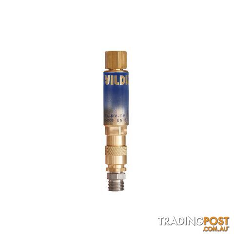 Oxygen Regulator Flashback Arrestor Quick Connector Yildiz 1030-Q-AU