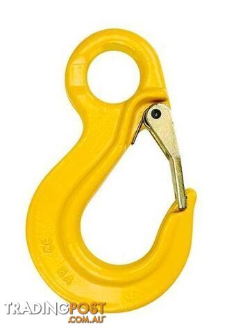 G80 Sling Hook Eye c/w Safety Latch Type SE 8mm Austlift 103008