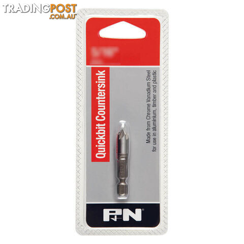 Countersink CR-V Quickbit Rose Head 12MM (1/2") P&N 105CSR120