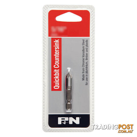 Countersink CR-V Quickbit Rose Head 19MM (3/4") P&N 105CSR190