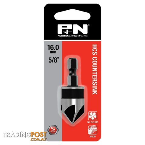 Countersink HCS Quickbit Rose Head 13MM (1/2") P&N 105HCS013