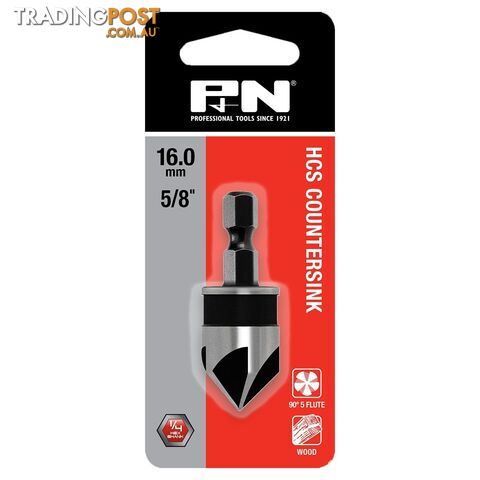 Countersink CR-V Quickbit Rose Head 19MM (3/4") P&N 105HCS019