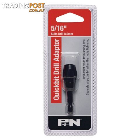 Drill Adaptor Quickbit Hex Shank 5/32" (3.7-4.0mm) P&N 107B11563