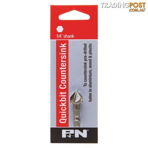 COUNTERSINK ROSEHEAD QUICKBIT HEX SHANK 1/2IN P&N 107BCSINK